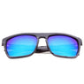 Best Wooden Texture Brand Designer Square Mirror Eyewear For Man And Women Gift Sunglasses