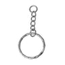 Car Door Dull Silver Color Key Chains Luggage Handbag Keyrings