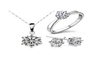Beautiful Silver Fashion Jewellery Sets for Women