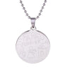 New stylish Forever Stainless Steel No Fade With Ball Chain Pendant Necklace
