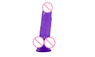 New Crystal Jelly Blue Dildo Realistic Sex Toys for Woman