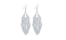 Tassel Skirt Style Dangle Long Earrings For Women