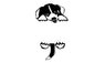 Funny Cute Cartoon Doggy Pet Light Switch Sticker