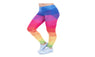Women Colorful Triangles Rainbow Legins