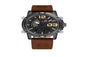 Casual Leather Men's Quartz Analog Wristwatch