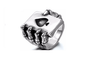 Poker Playing Card Design Stainless Steel Men Rings