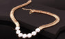 Crystal Gem Cubic Zircon Rhinestone Statement Choker Necklace