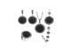 Beautiful Black Stone Wedding Jewellery Sets For Women