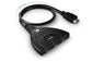 3-Port Auto HDMI Switcher Adapter Converter Cable