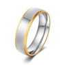 Fashion Clear Smooth Personalized Stainless Steel Ring For Women