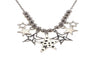 Lucky Star Tibetan Silver Pendant Necklace