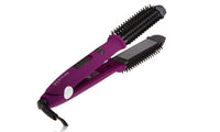 Two in One Hair Straightener/Curler Round Brush - sparklingselections