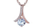 Alloy Rhodium Silver Plated Pendant Necklace For Women