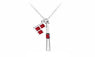 Baseball Bat Pendant Necklace