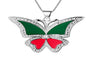 Exquisite Butterfly Pendant Vintage Necklace