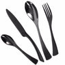 Western Dinnerware Stainless Steel Cutlery Steak Fork Knife 4 Pcs Set