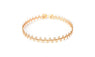 Women's Big Circle Choker Geometric Chain Torques Necklace