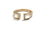 Vintage Antique Gold Color Cuff Single Rings for Women