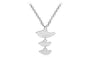 Simple Mom and Kid Birds Pendant Neckalce