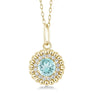 Sky Blue Topaz Necklaces For Women