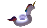 Mini Unicorn Inflatable Cup Holder Floating Pool Toys - sparklingselections