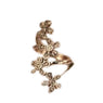 New Stylish Cute Retro Plum Flower Blossom Ring