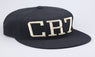 Mens black /skyblue CR7 Baseball Caps