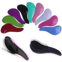 Detangling Hair Brush Combs Salon Gentle Anti-static Brush Tangle Wet Dry Bristles for Baby Kids and Women - sparklingselections