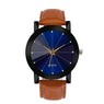 Best Stylish Military Sport Dial Clock PU Leather Analog Quartz Bracelet Wristwatches For Men And Women Gift Accessory
