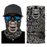 Halloween Outdoor Helmet Motorcycle and Head Warm Neck Scarf Mask