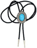 Black Chain American Art Indian Stone Necklace Colorful Tie Shape Pendants Necklace For Women Geometric Hot Sale Necklace Jewelry