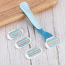 Stainless steel 4 Pcs/set 3-Razor Blade For Women