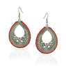 Long Flower Ethnic Dangle Bohemian Earrings
