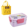 New Kids Stainless Steel Double Layers Cartoon Lunch Box With Bag