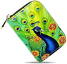 New Women Peacock Printed Pattern Leather Wallet Purse Top Quality Fashion Beautiful Wallets