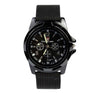 Best Men's Watches Army Racing Force Sports Military Fabric Quartz Wristwatches Black Color