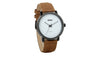 Luxury Real Leather Strap Wrist Watch
