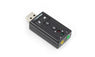3.5mm Jack 7.1 Channel External USB Sound Card