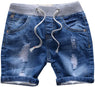 Kids Short Denim Causal Jeans High Quality Boys Washed Pull-On Shorts