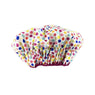 New Women's Fashion Mold Resistant Lined Shower Cap, Waterproof Exterior, PEVA Lining, Mold and Mildew Resistant, Oversized Design for All Hair