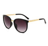 Women Cat Eye Vintage Style Metal Frame Polarized Sunglasses For Summer Eyewear Glasses