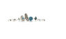 New Women Ethnic Style Antique Silver Midi Finger Ring
