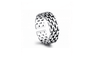 Silver Plated Watch Chain Opening Retro Tail Ring(Re-sizable)