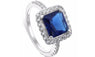 Fashion 925 Sterling Silver Bridal Ring