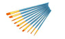 10 Pcs Round Pointed Tip Nylon Hair Painting Brush