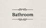 Bathroom/Toilet Quote Door Vinyl Wall Decal