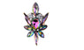 Jewelry Bohemian Multicolored Luxury Crystal Open Rings Wedding Women
