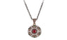 Round Resin Stones And Crystals Jewelery Chokers