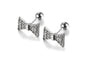 Stainless Steel Bowknot Cubic Zirconia Nice Earrings