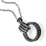 New Stainless Steel Skeleton Claw Pendant Necklace Fashion Men's Beautiful Necklaces
